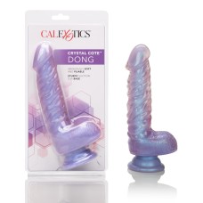 Crystal Cote 7 Inches Dong - Purple Crystal Cote 7 Inches Dong - Purple