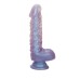 Crystal Cote 7 Inches Dong - Purple