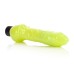 Glow-in-the-Dark Jelly Penis Vibe 7 Inches - Green Glow-in-the-Dark Jelly Penis Vibe 7 Inches - Green