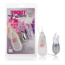 Pocket Exotics Snow Bunny Bullet - Clear Pocket Exotics Snow Bunny Bullet - Clear