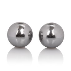 Weighted Orgasm Balls Metallic - Silver