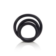 Rubber Ring 3 Piece Set - Black Rubber Ring 3 Piece Set - Black