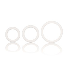 Rubber Ring 3 Piece Set - White Rubber Ring 3 Piece Set - White
