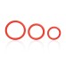 Tri-Rings - Red
