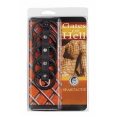 5 Ring Black Rubber Gates of Hell