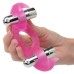 Silicone Triple Orgasm Erection Enhancer Pink Rechargeable Silicone Triple Orgasm Erection Enhancer Pink Rechargeable