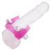 Silicone Triple Orgasm Erection Enhancer Pink Rechargeable Silicone Triple Orgasm Erection Enhancer Pink Rechargeable
