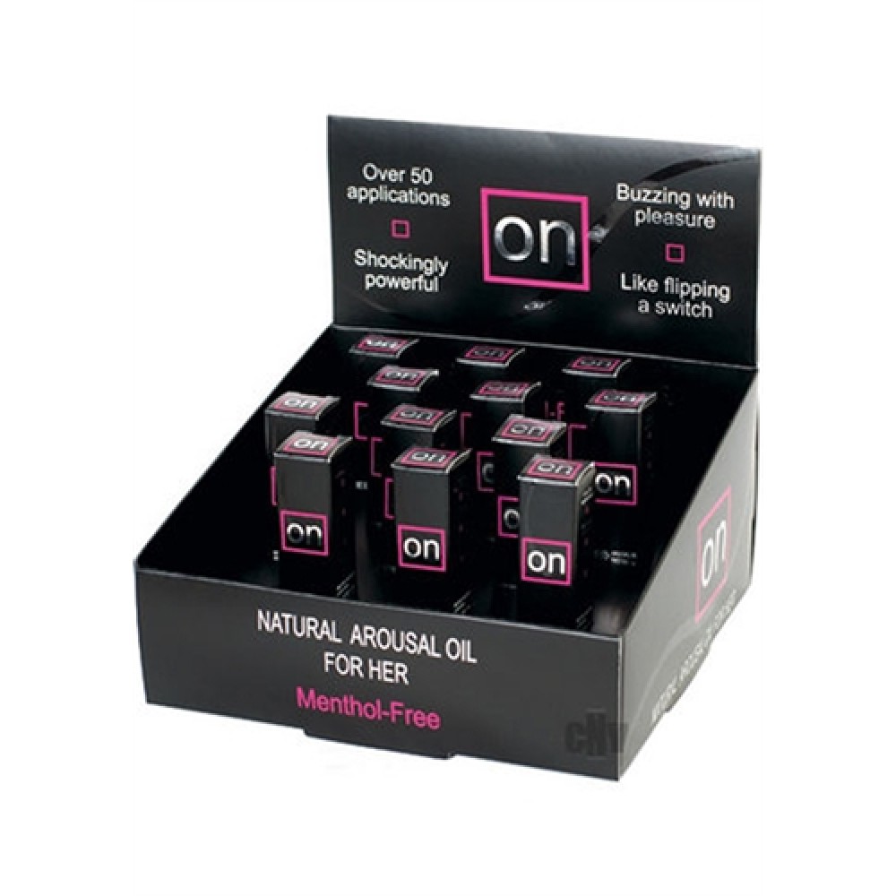 On Natural Arousal Oil Original 12 Pieces Display - 0.17 Fl. Oz. Bottles