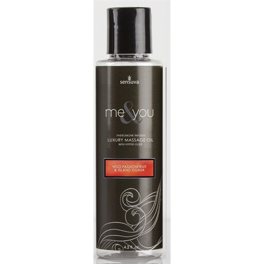 Me and You Massage Oil - Wild Passionfruit and Island Guava - 4.2 Fl. Oz.