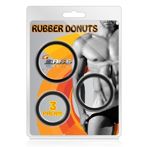 Rubber Donuts - 3 Pack Rubber Donuts - 3 Pack