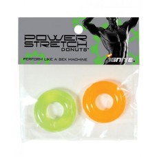 Power Stretch Donuts - 2 Pack - Orange and Green Power Stretch Donuts - 2 Pack - Orange and Green