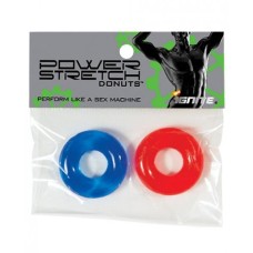 Power Stretch Donuts - 2 Pack - Red and Blue Power Stretch Donuts - 2 Pack - Red and Blue