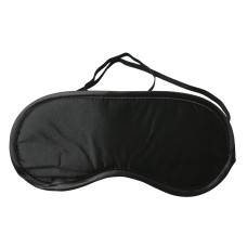 Sex and Mischief Satin Blindfold - Black Sex and Mischief Satin Blindfold - Black