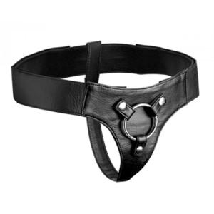Domina Adjustable Wide Band Strap on Harness