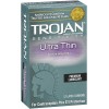 Trojan Sensitivity Ultra Thin Lubricated Condoms - 12 Pack