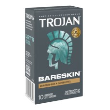 Trojan Sensitivity Bareskin Lubricated Condoms - 10 Pack Trojan Sensitivity Bareskin Lubricated Condoms - 10 Pack