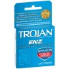 Trojan Enz Armor Spermicidal Lubricated Condoms - 3 Pack