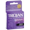Trojan Her Pleasure Sensations Lubricated Condoms - 3 Pack