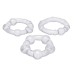 Performance Penis Ring Set of 3 - Clear