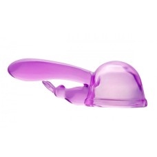 Original Rabbit Dual Stimulation Wand Attachment - Purple We-Ab935 Original Rabbit Dual Stimulation Wand Attachment - Purple We-Ab935