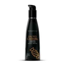 Aqua Salted Caramel Flavored Water Based Intimate Lubricant - 4 Fl. Oz. Aqua Salted Caramel Flavored Water Based Intimate Lubricant - 4 Fl. Oz.