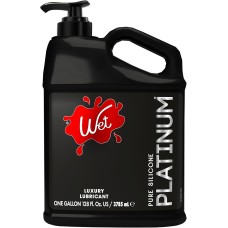 Wet Platinum Luxury Silicone Lubricant 128oz