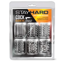Stay Hard Cock Sleeve Kit - Clear Stay Hard Cock Sleeve Kit - Clear