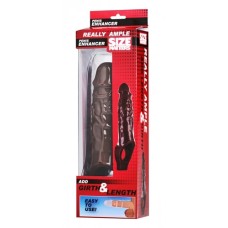 Really Ample Penis Enhancer Sheath - Brown Really Ample Penis Enhancer Sheath - Brown