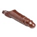 Really Ample Penis Enhancer Sheath - Brown