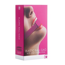 Elastic Ball Gag - Pink Elastic Ball Gag - Pink