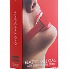 Elastic Ball Gag - Red Elastic Ball Gag - Red