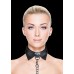 Exclusive Collar With Leash - Black