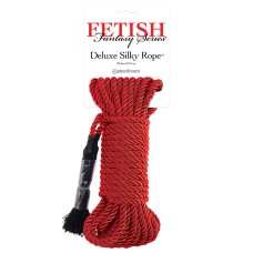 Fetish Fantasy Series Deluxe Silky Rope - Red Fetish Fantasy Series Deluxe Silky Rope - Red