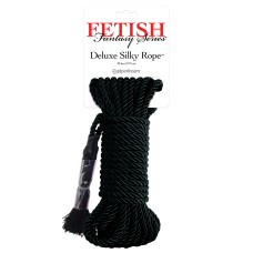 Fetish Fantasy Series Deluxe Silky Rope - Black Fetish Fantasy Series Deluxe Silky Rope - Black