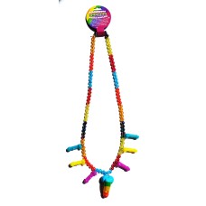 Rainbow Pecker Whistle Necklace