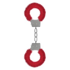 Beginner's Furry Handcuffs - Red Beginner's Furry Handcuffs - Red