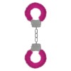 Pleasure Furry Handcuffs - Pink