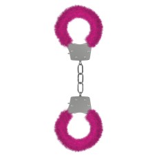 Pleasure Furry Handcuffs - Pink Pleasure Furry Handcuffs - Pink