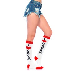 Cocktails Knee High Socks - One Size Cocktails Knee High Socks - One Size