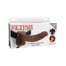 Fetish Fantasy Series 9-Inch Hollow Strap-on With Balls - Brown Fetish Fantasy Series 9-Inch Hollow Strap-on With Balls - Brown