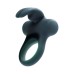 Frisky Bunny Vibrating Ring Black Pearl