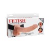 Fetish Fantasy Series 9 Inch Hollow Strap-on With Balls - Flesh