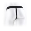 Fetish Fantasy Series 9 Inch Vibrating Hollow Strap-on With Balls - Flesh