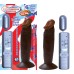 Afro American Whoppers 6 Inch Vibrating Dong With Bullet - Brown Afro American Whoppers 6 Inch Vibrating Dong With Bullet - Brown