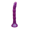 Wet Dreams Skinny Me Strap-on - Purple