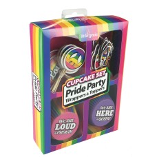 Cupcake Set - Pride Party Wrappers & Toppers