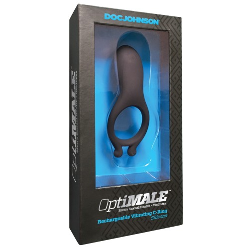 Optimale Rechargeable Vibrating C-Ring - Black Optimale Rechargeable Vibrating C-Ring - Black