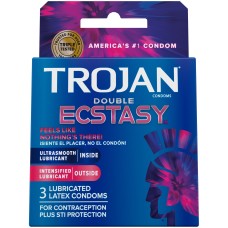 Trojan Double Ecstasy - 3 Pack Trojan Double Ecstasy - 3 Pack