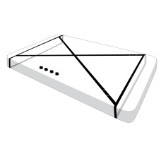 Interlace Over and Under the Bed Restraint Set Interlace Over and Under the Bed Restraint Set