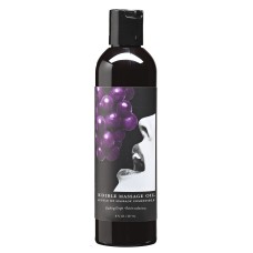 Edible Massage Oil - Grape - 8 Fl. Oz. Edible Massage Oil - Grape - 8 Fl. Oz.